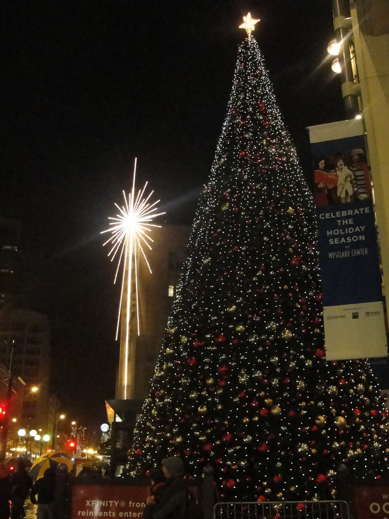 Christmas in Downtown Seattle 2015 Edition