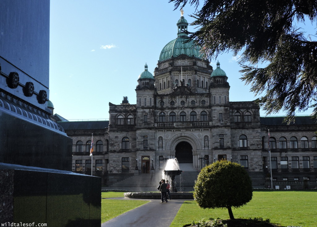 Victoria, BC's Inner Harbor and Parliament with Kids | WildTalesof.com