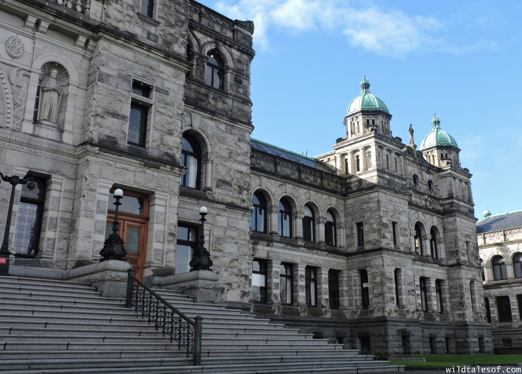 Victoria, BC's Inner Harbor and Parliament with Kids | WildTalesof.com