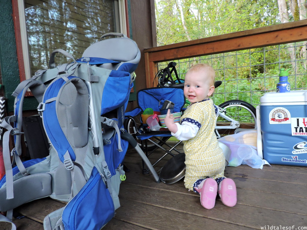 5 Helpful Tips for Camping with a Baby Featuring Ike Kinswa State Park | WildTalesof.com