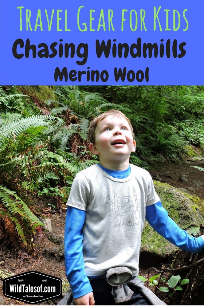 Travel Gear for Kids: Chasing Windmills Merino Wool | WildTalesof.com
