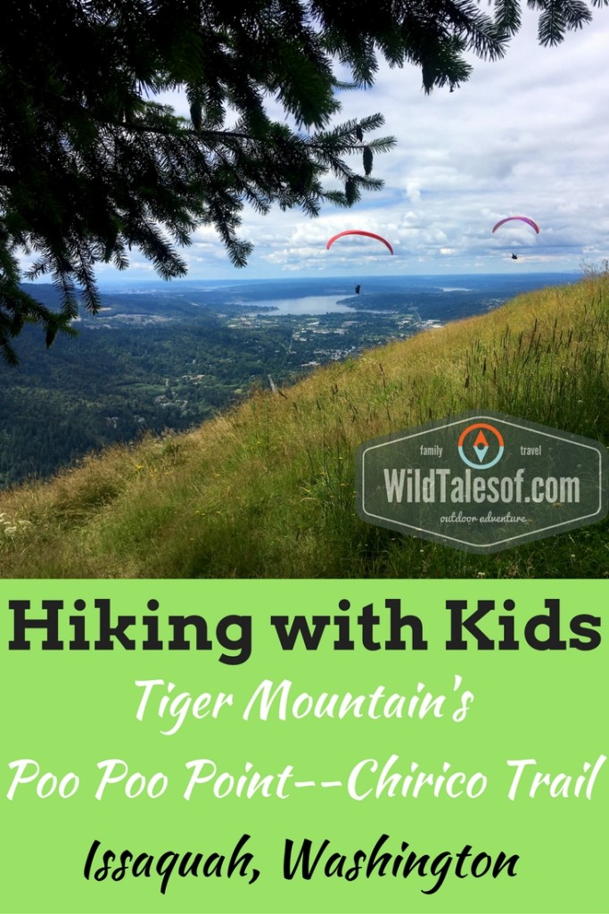 Hiking with Kids: Chirico Trail to Issaquah, WA’s Poo Poo Point  | WildTalesof.com