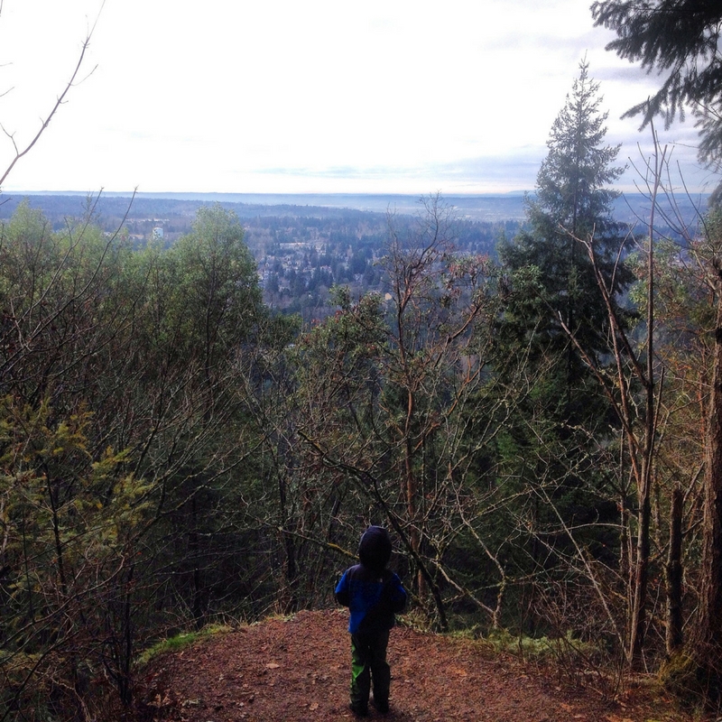 Hiking with Kids: Seattle Area Hikes with Viewpoints--Wildside to De Leo Wall Loop | WildTalesof.com