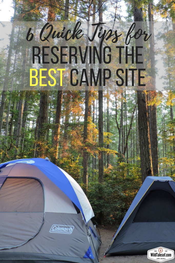 Travel Planning: 6 Tips for Making Camping Reservations | WildTalesof.com