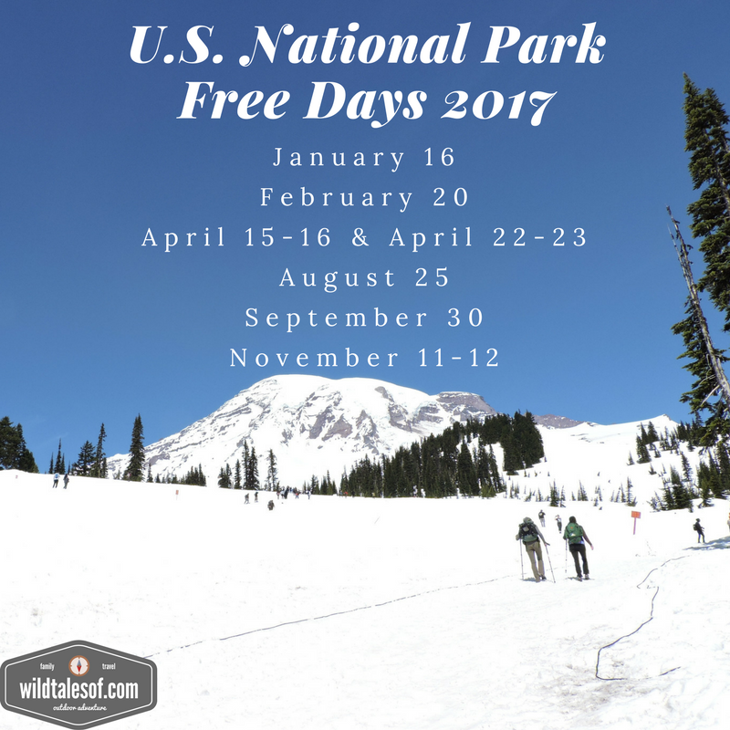 US National Park Free Days | WildTalesof.com