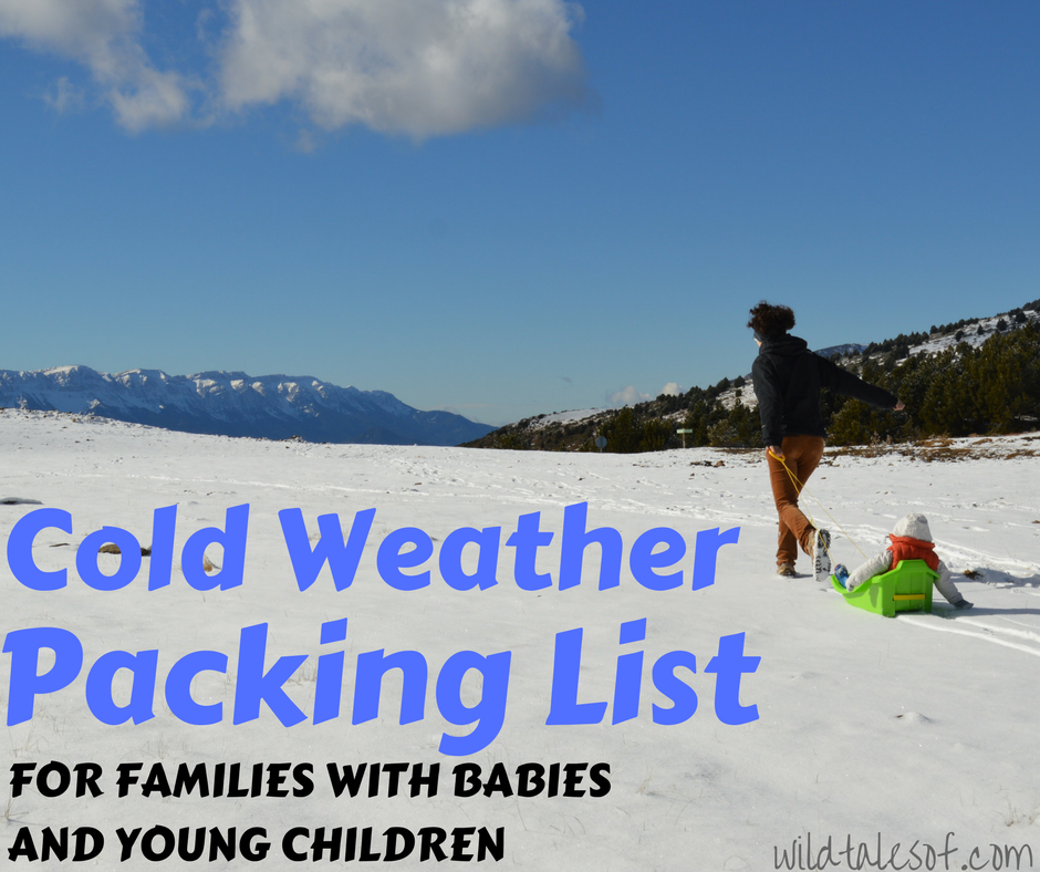 Cold Weather Packing List for Families with Babies and Young Children 