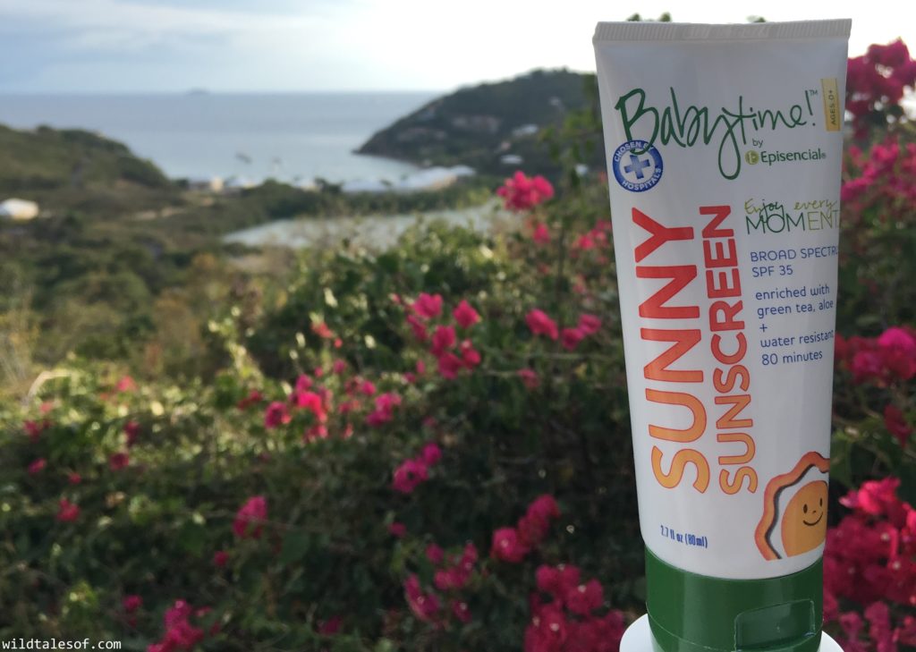 Babytime! Sunny Sunscreen Review | WildTalesof.com