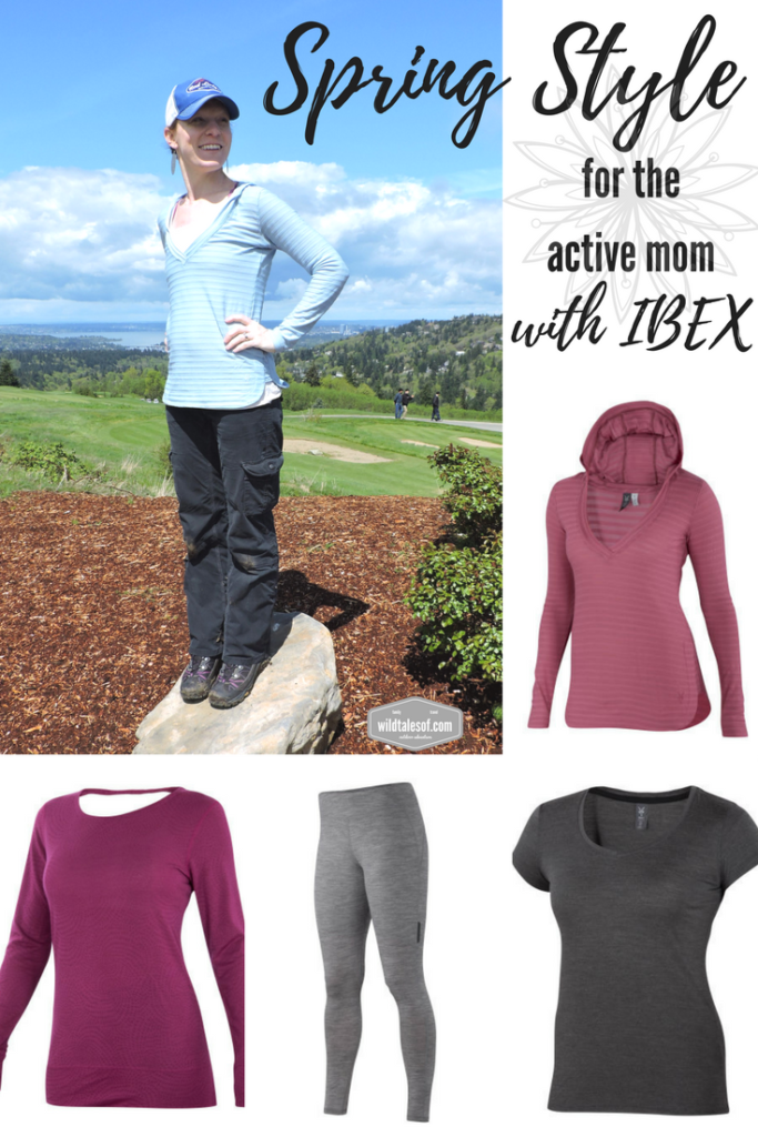 Spring Style for the Active Mom with Ibex Wool Clothing | WildTalesof.com