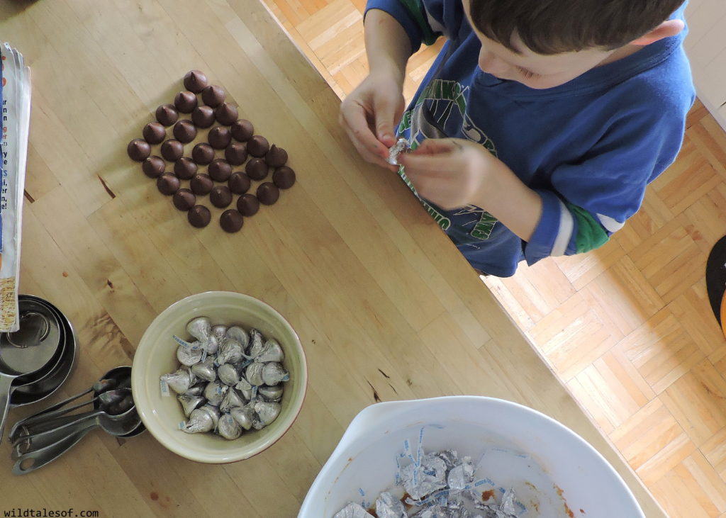 Fall Inspired Peanut Butter Acorns | WildTalesof.com