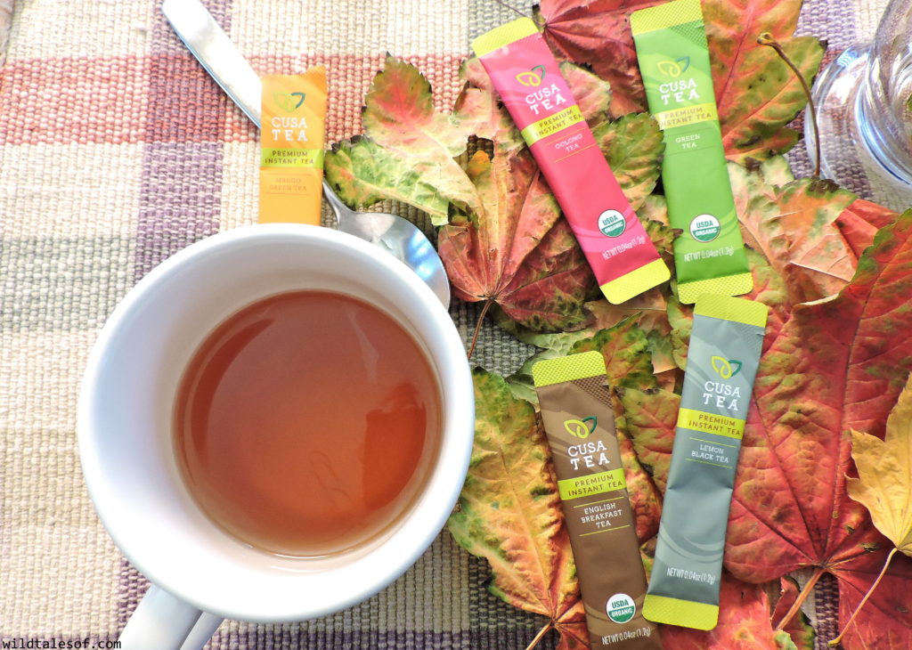 Instant Pick-me-up for the Adventurous Parent: Cusa Tea Review | WildTalesof.com