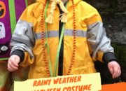 Rainy Weather Halloween Costume Idea: Yellow Duckling | WildTalesof.com
