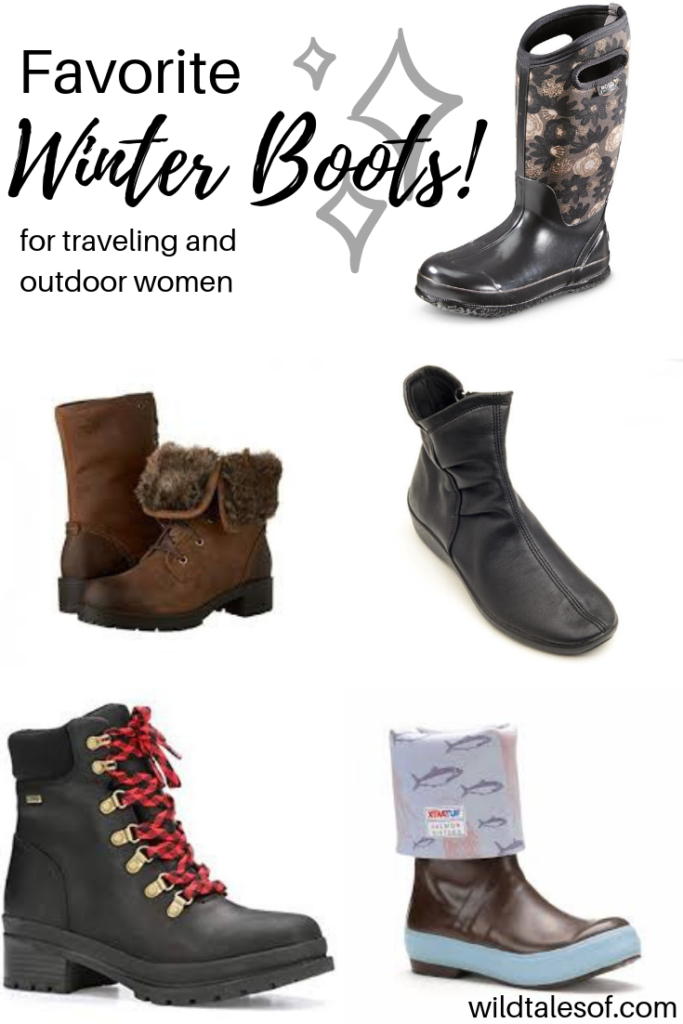 Favorite Winter Boots for Traveling and Outdoor Women | WildTalesof.com