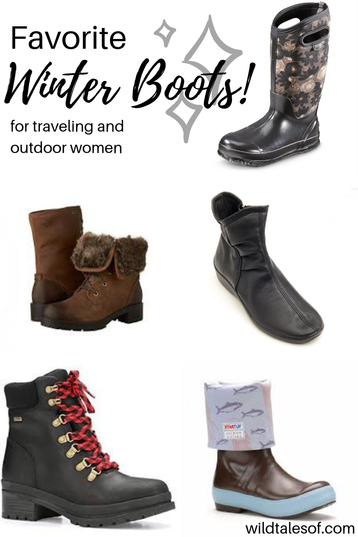 Favorite Winter Boots for Traveling and Outdoor Women 