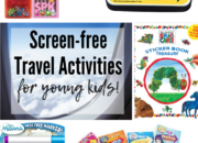 Screen-Free Airplane + Road Trip Activties for Young Kids | WildTalesof.com