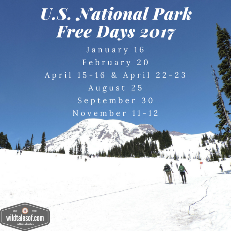 US National Park Fee Free Days in 2017